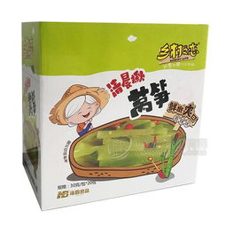 乡村之恋清晨揪莴笋香辣味蔬菜制品30gx20包零食休闲素食